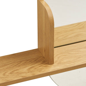 Speil med hylle 92 x 15 x 94,5 cm - Lindas Dekor