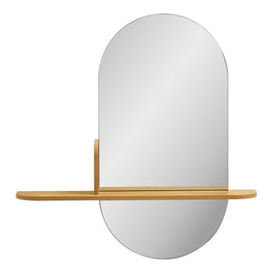 Speil med hylle 92 x 15 x 94,5 cm - Lindas Dekor