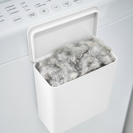 Magnetisk boks med lokk hvit