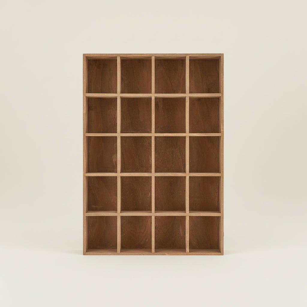 Moss vegghylle furu natur 44 x 10 x 63 cm - Lindas Dekor