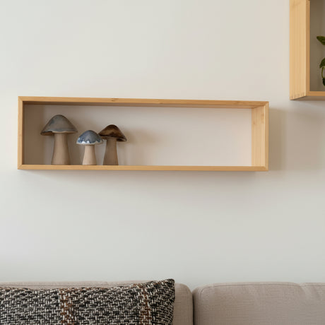 Åpen vegghylle 70 cm til dekor