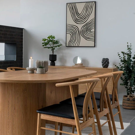 Allsidig beholder i naturstein for organisering eller pynt.