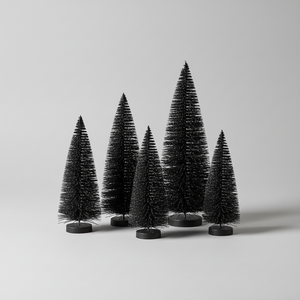 4-pk dekorative juletre