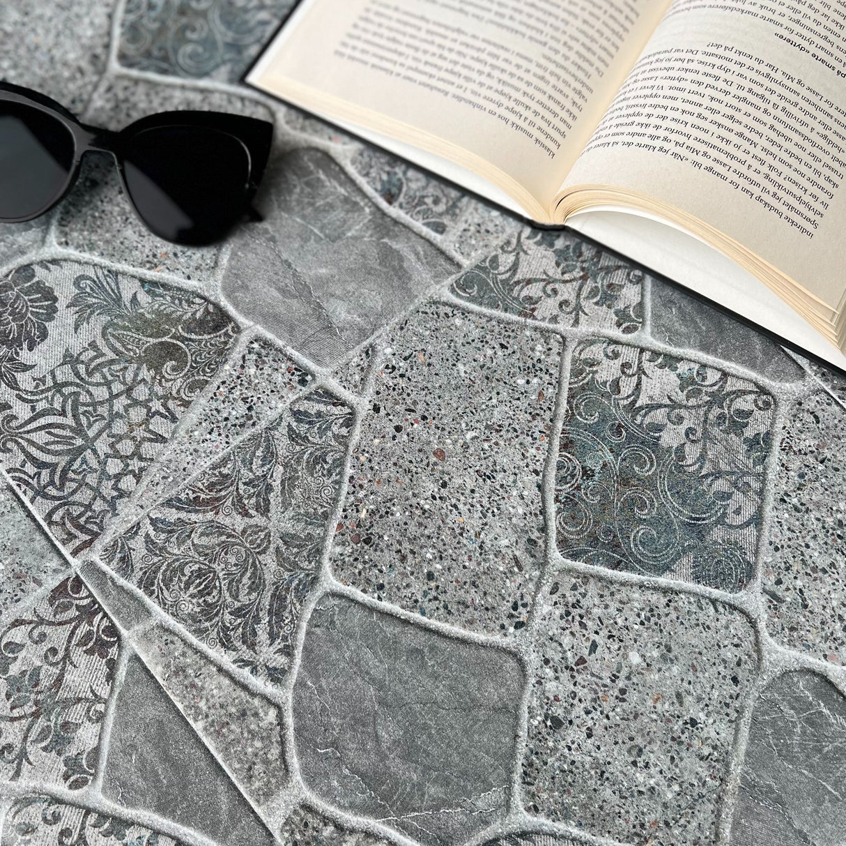 Vareprøve: Vintage stone tiles kontaktplast