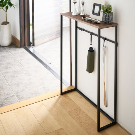 Konsollbord sort 80 x 60 cm - Lindas Dekor