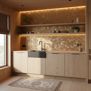 1-pk Børstet kobber medium