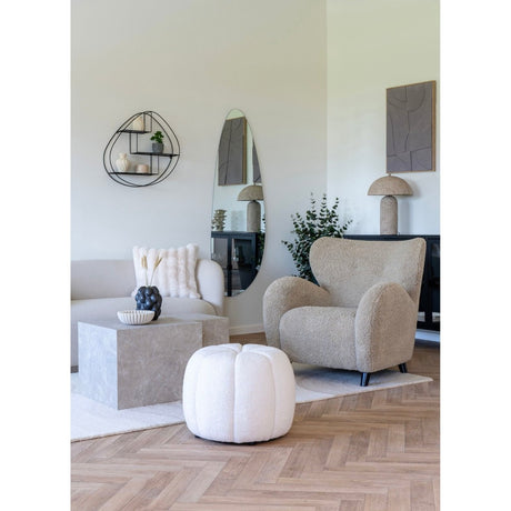 Astley bordlampe, stone grey - Lindas Dekor