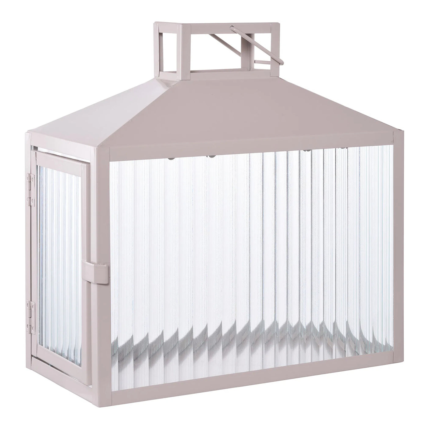 Moderne lanterne i nordisk design, ideell for terrasse, balkong eller stue.