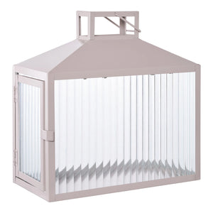 Moderne lanterne i nordisk design, ideell for terrasse, balkong eller stue.