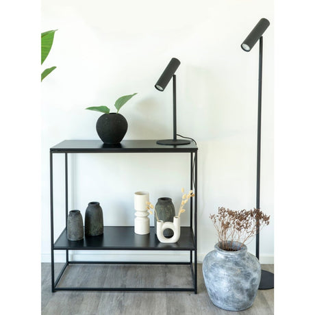 Paris gulvlampe sort - Lindas Dekor