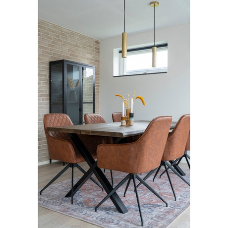 Paris taklampe messing - Lindas Dekor