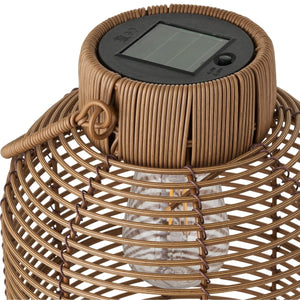 Brentford lampe, oppladbar med solcellepanel - Lindas Dekor