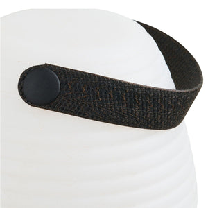 Derry LED lampe hvit 13 cm, oppladbar - Lindas Dekor