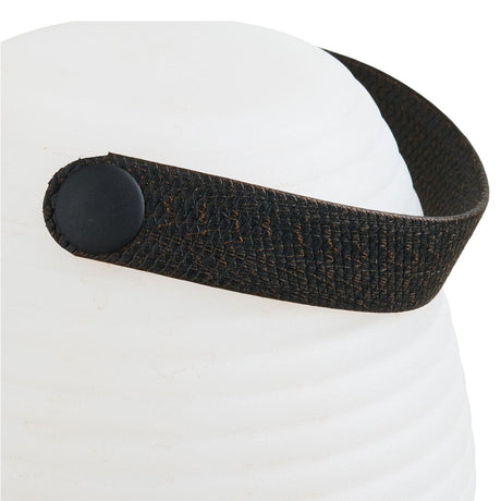 Derry LED lampe hvit 13 cm, oppladbar - Lindas Dekor