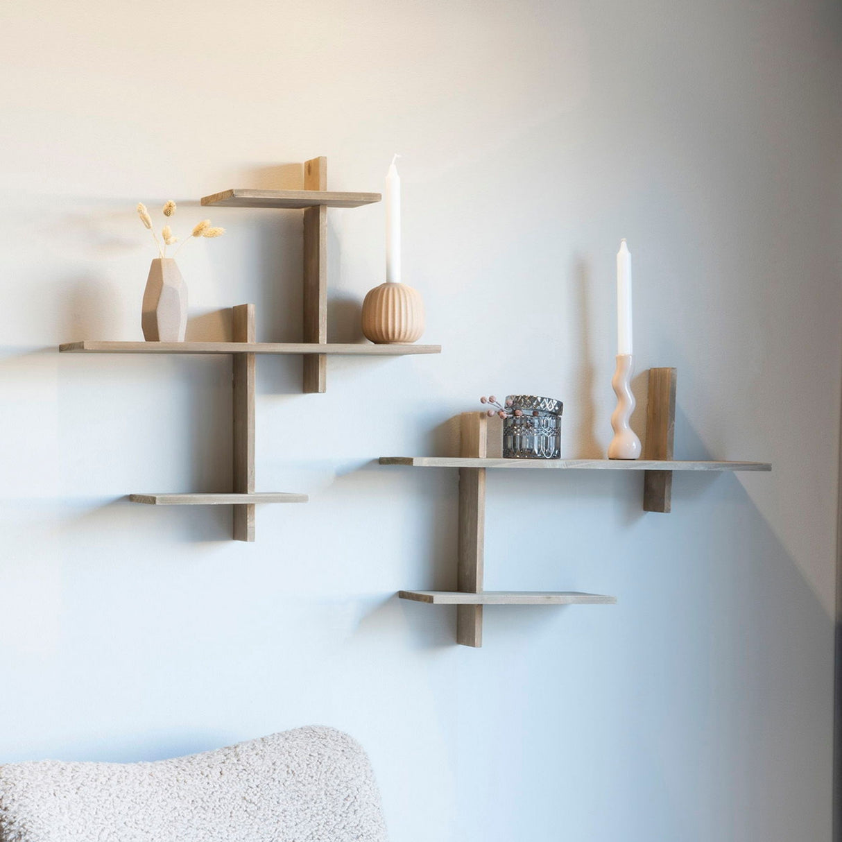 Sett Ovada og Gavi vegghylle