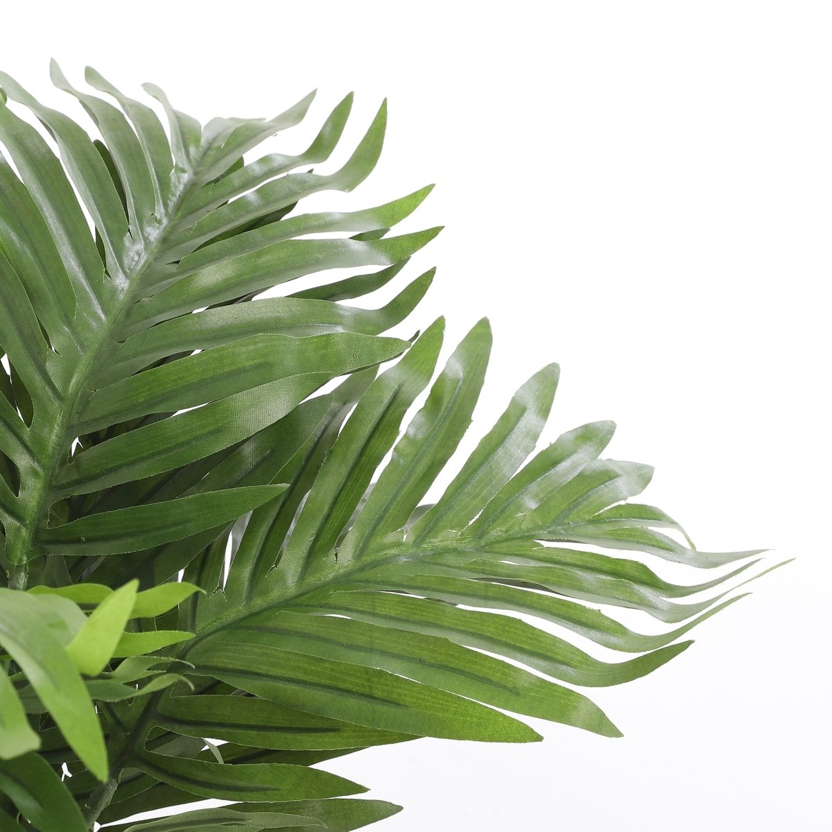 Areca palme kunstig grønn med potte 80 cm - Lindas Dekor