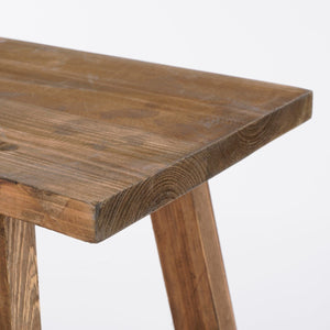 Bold benk liten i tre natur 80 cm - Lindas Dekor