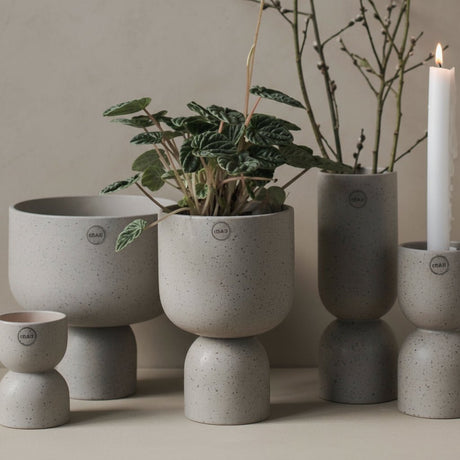 DBKD Post potte beige liten - Lindas Dekor