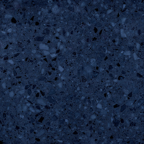 Lisboa Terazzo Blå selvklebende fliser - elegant terazzomønster i blåtoner