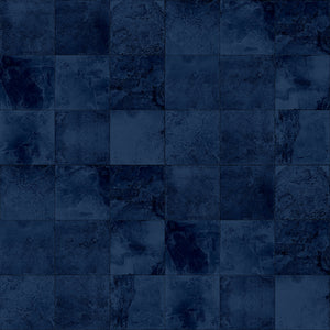 Bodø mørkeblå selvklebende fliser