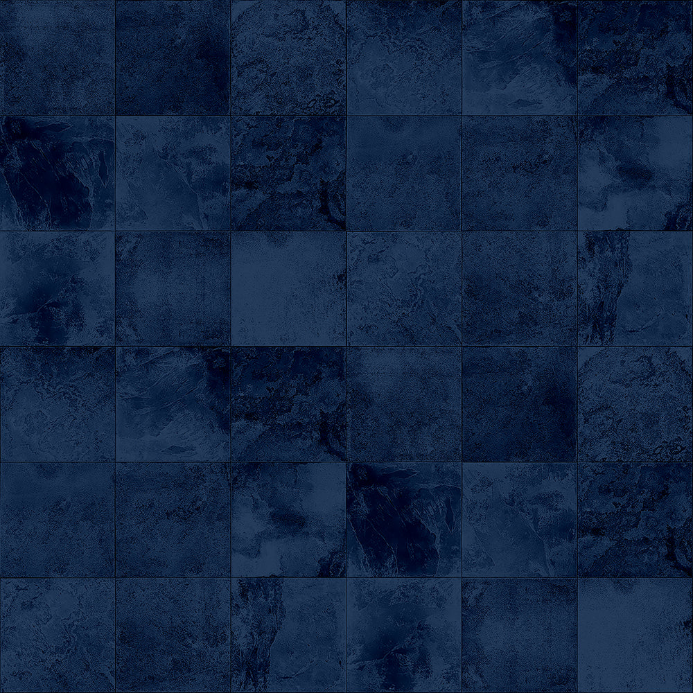 Vareprøve: Bodø mørkeblå selvklebende fliser