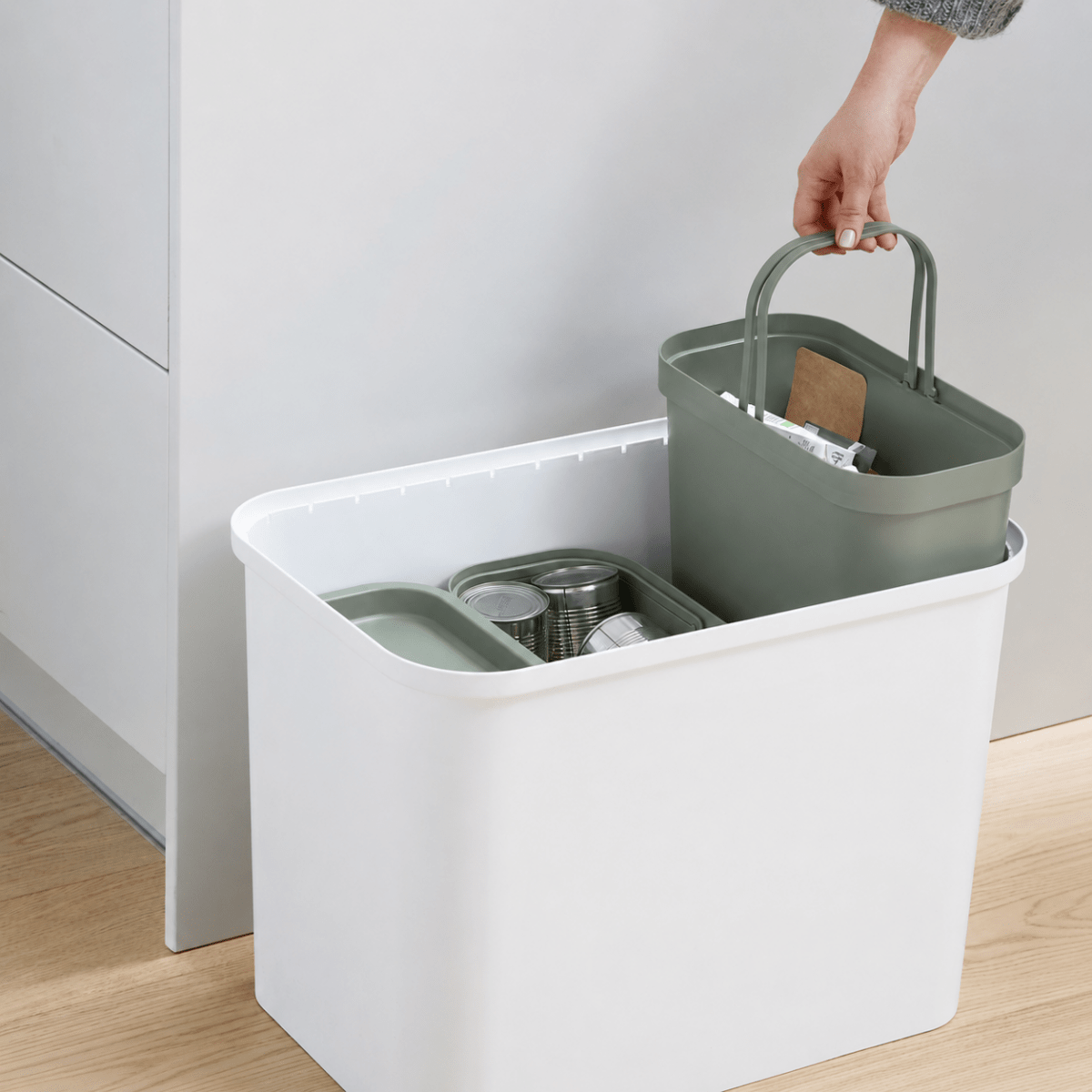 SmartStore™ Collect 13 L grønn - Lindas Dekor Søppeldunk