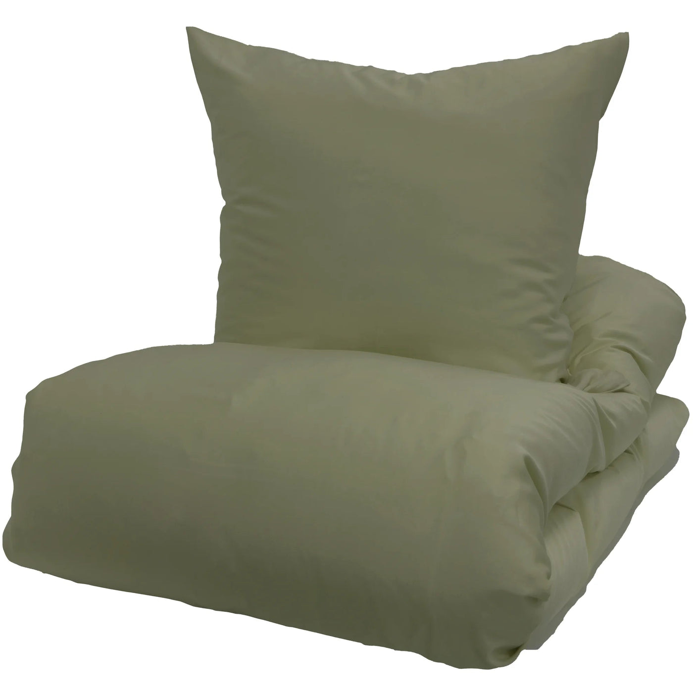 Borås Cotton Bliss sengesett 200 x 220 cm i grønn bomull