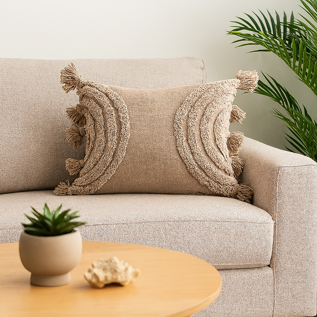 Putetrekk Boho Harmony sand 35 x 55 cm