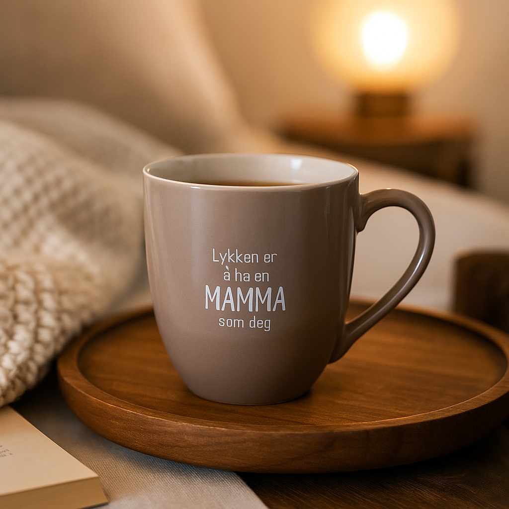 Krus "mamma", beige