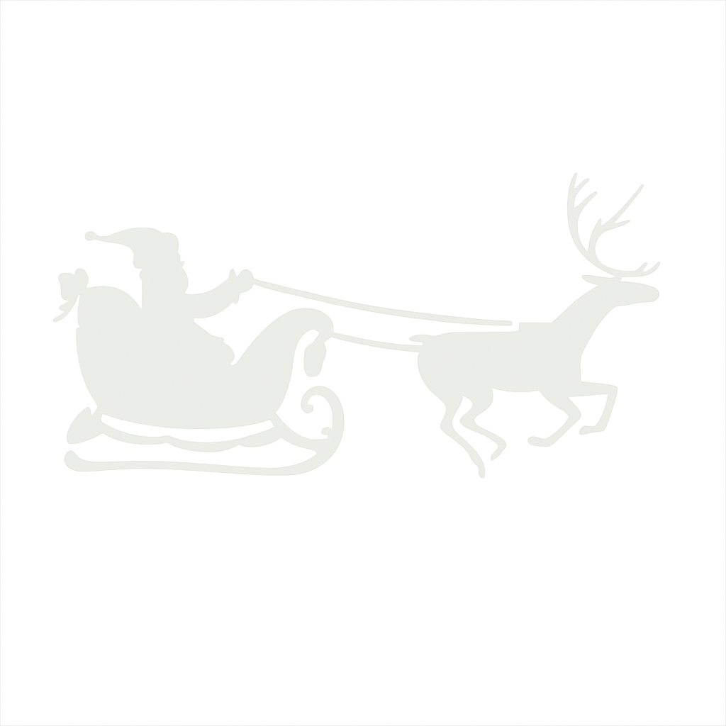 Julesjablonger 30 x 50 cm