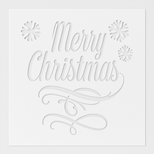 Julesjablonger 30 x 50 cm