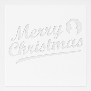 Julesjablonger 30 x 50 cm