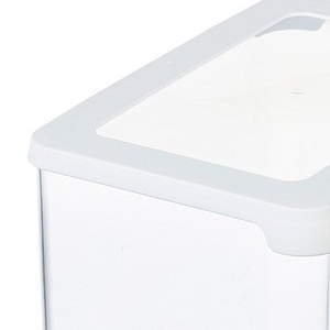 Transparent oppbevaringsboks til mel og pasta