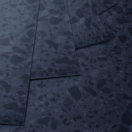 8 - pk Lisboa terrazzo blå selvklebende fliser - Lindas Dekor