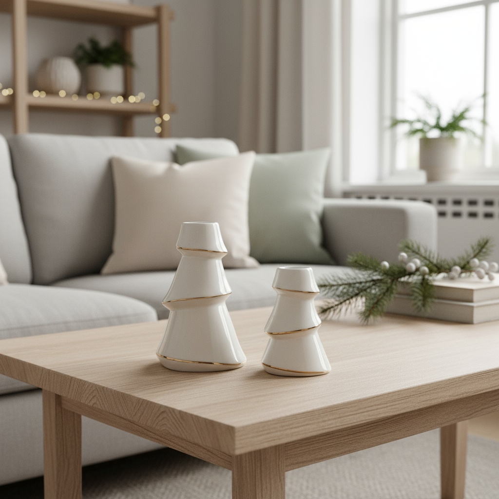 2-stk Sett med lysestake