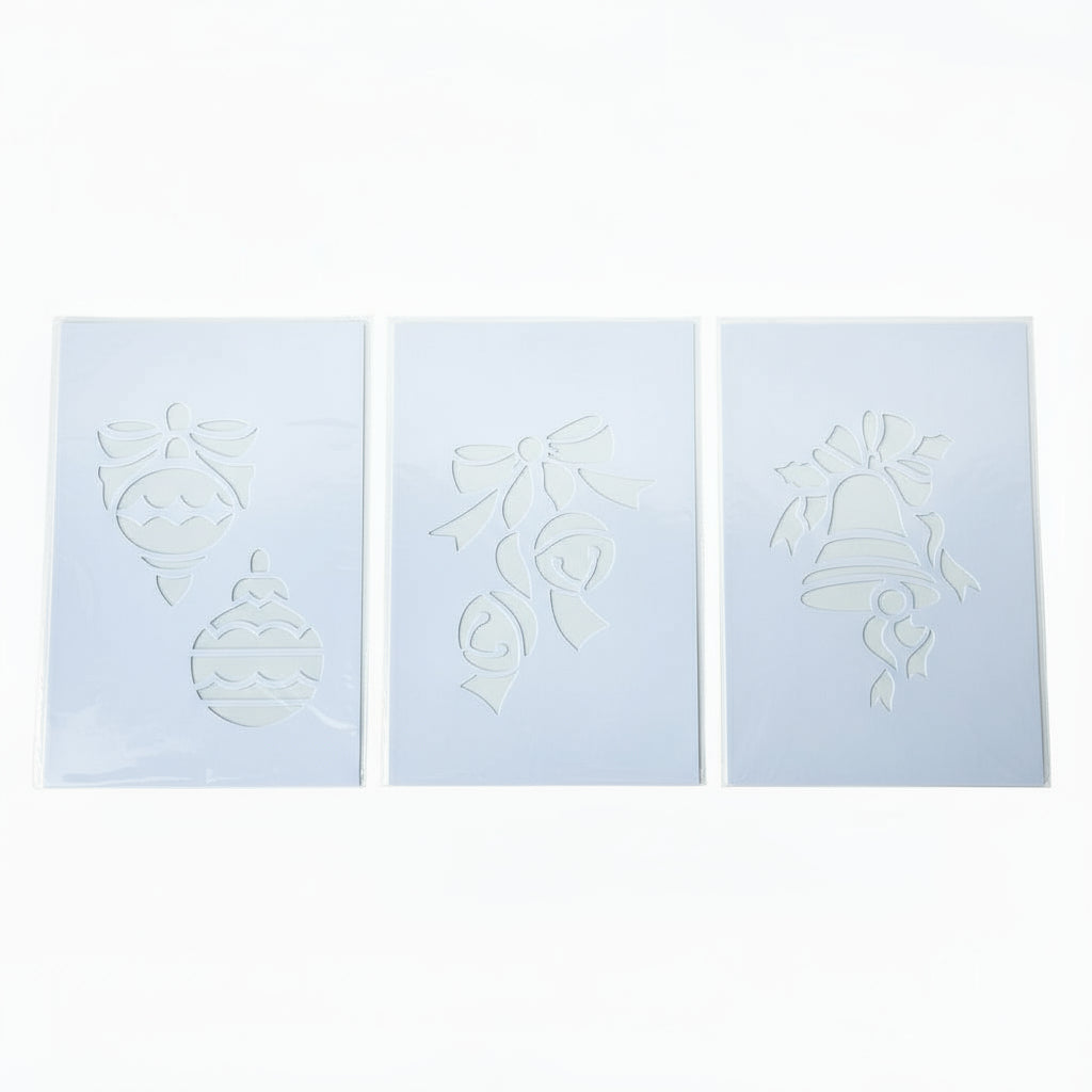 3-pk Julesjablonger 22 x 35 cm