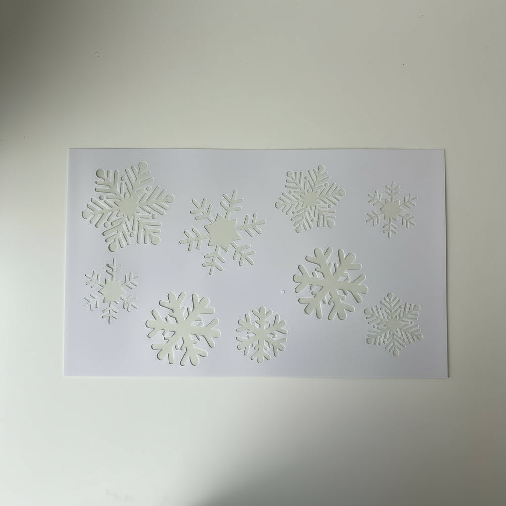 Julesjablonger 30 x 50 cm