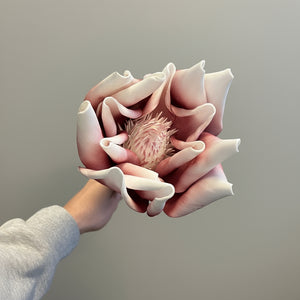 Kvist åpen blomst rosa 84 cm