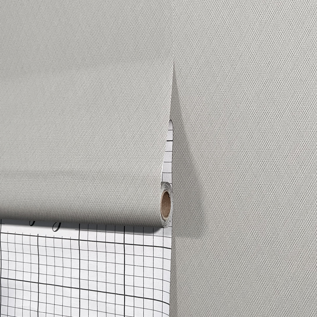 Elliana greige selvklebende tapet 52,5 cm x 2 m - Lindas Dekor