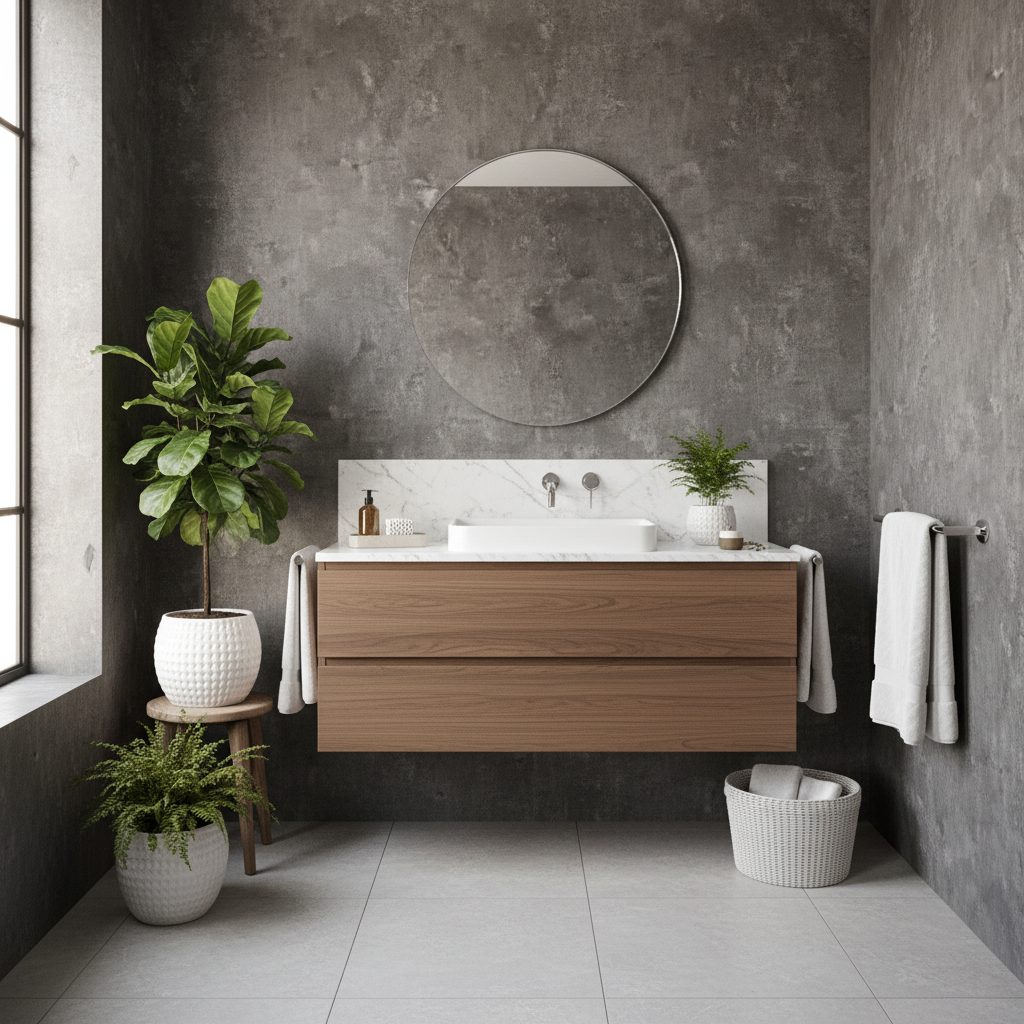 Premium Limewash antrasitt kontaktplast