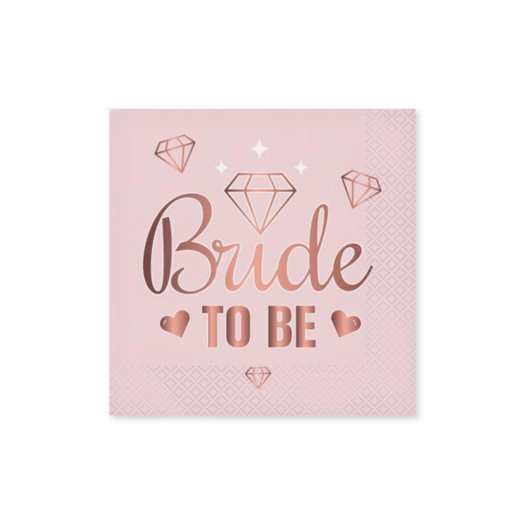 Servietter Bride to Be 20-pk