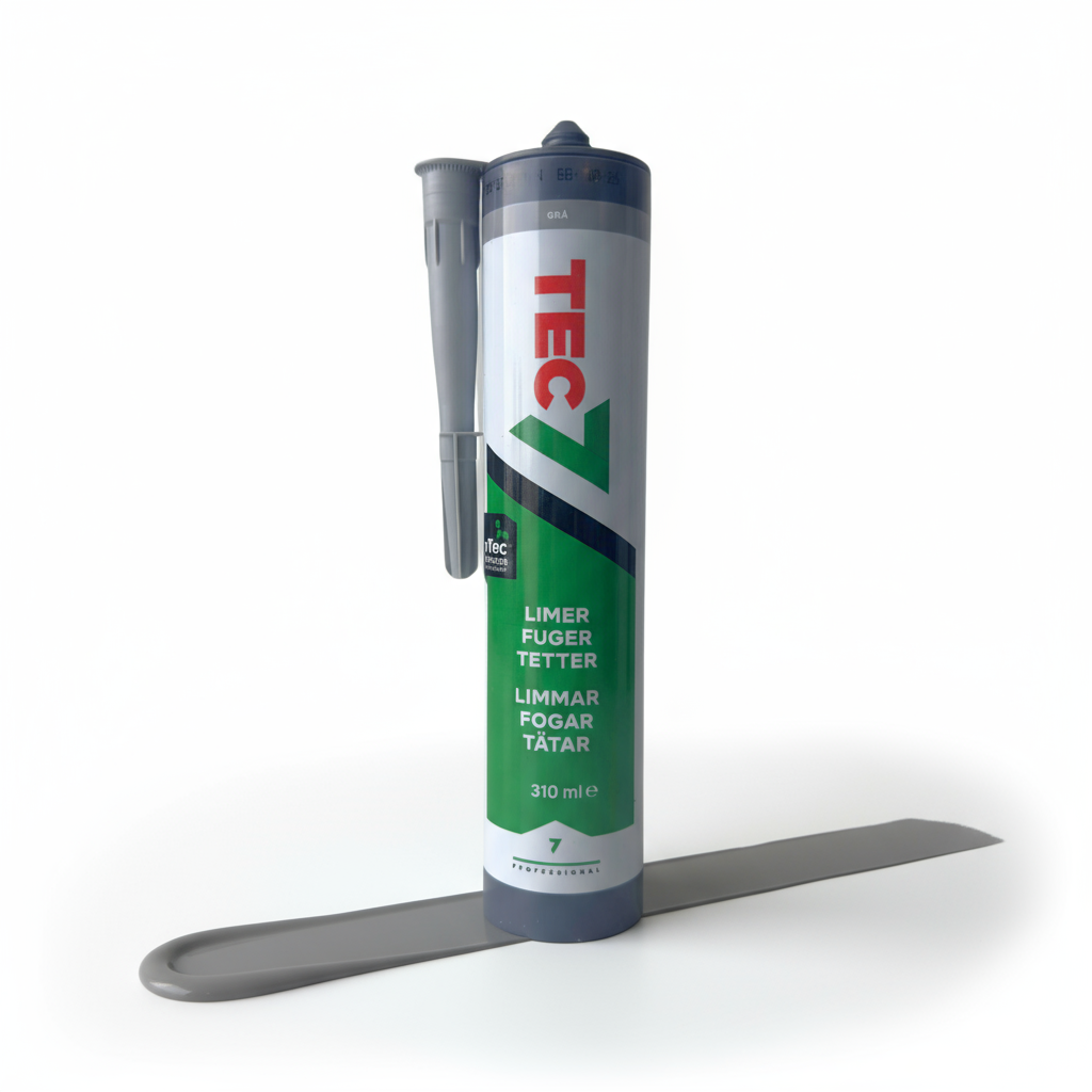 TEC7 fugemasse grå