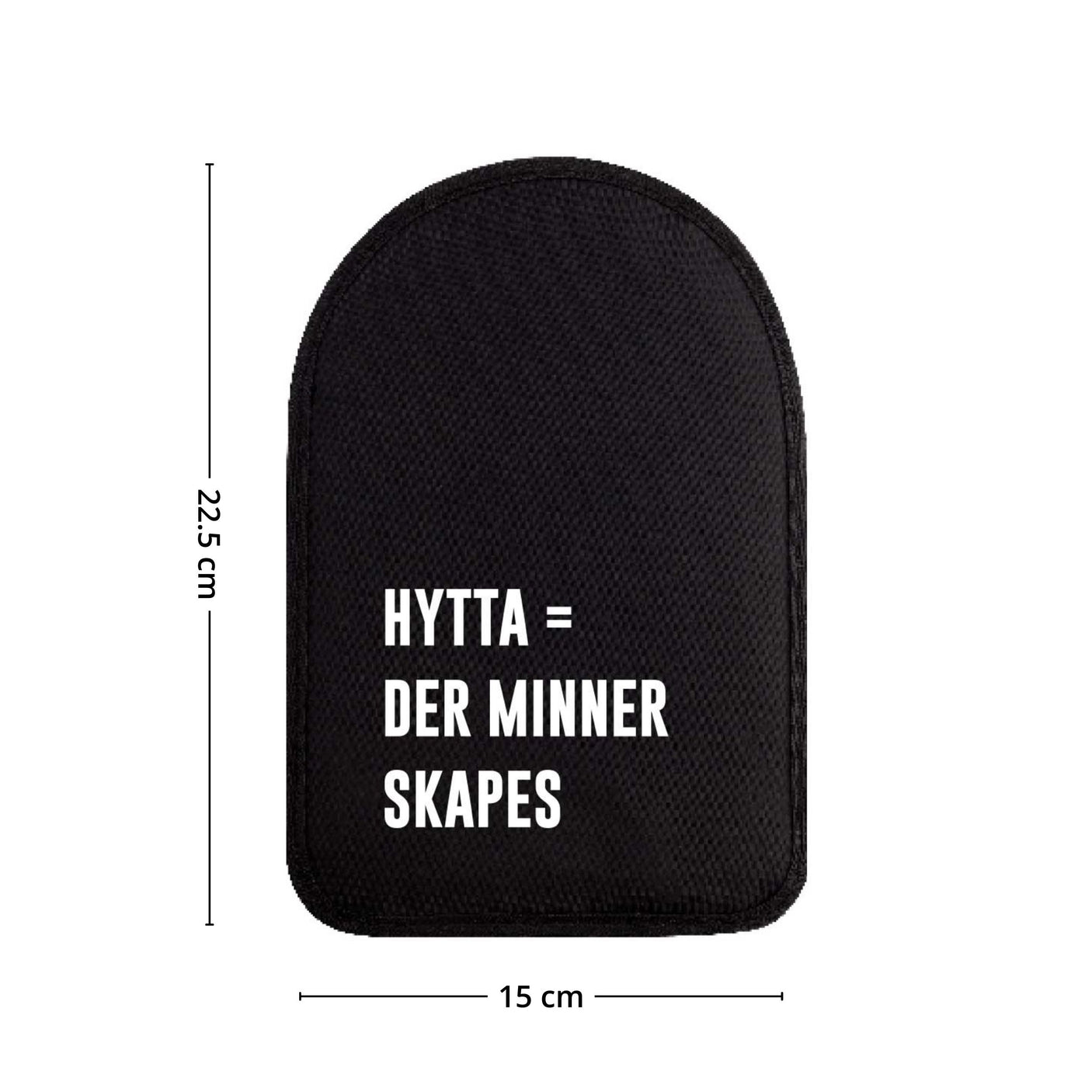 Vinkjøler sort hytta = der minner skapes