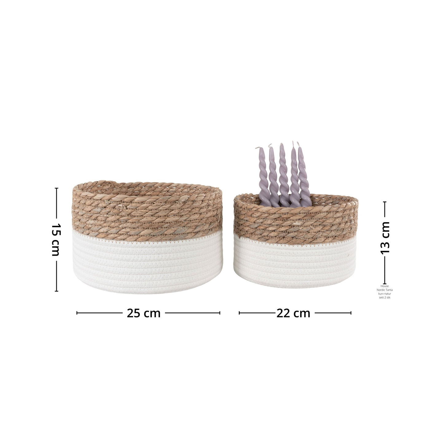 Stilrene kurver i beige og hvitt, ideelle for oppbevaring og dekor.
