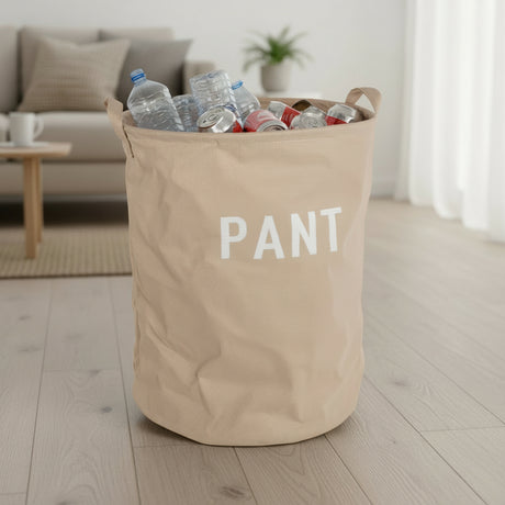 Kurv Pantesekk beige 40 x 50 cm