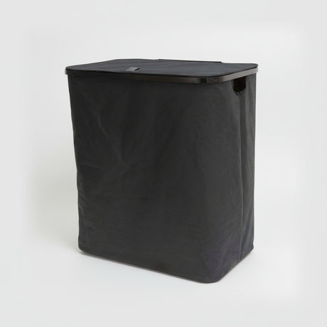 Halvor Bakke Gio skittentøyskurv sort i polyester