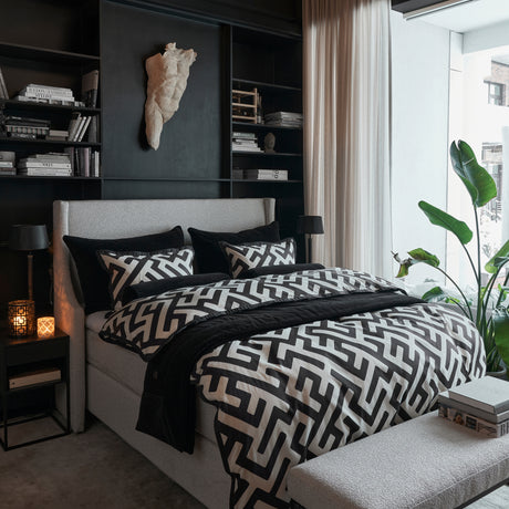 Eksklusivt sengesett i bomullssateng fra Halvor Bakke