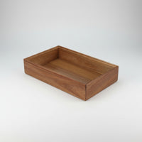 Stablebar organiseringsbrett i tre/akasie 23,5 x 15 x 5 cm