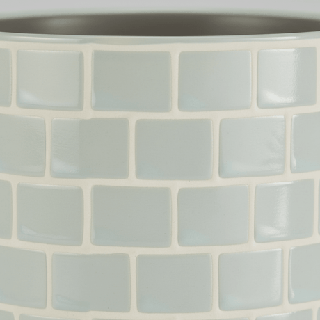 Tåke mosaikk potte ø 12,5 cm - Lindas Dekor