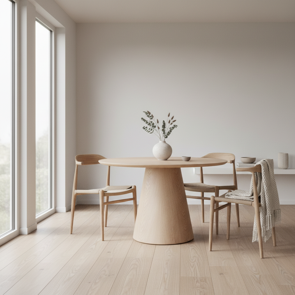 Bolton spisebord ask natur 120 cm